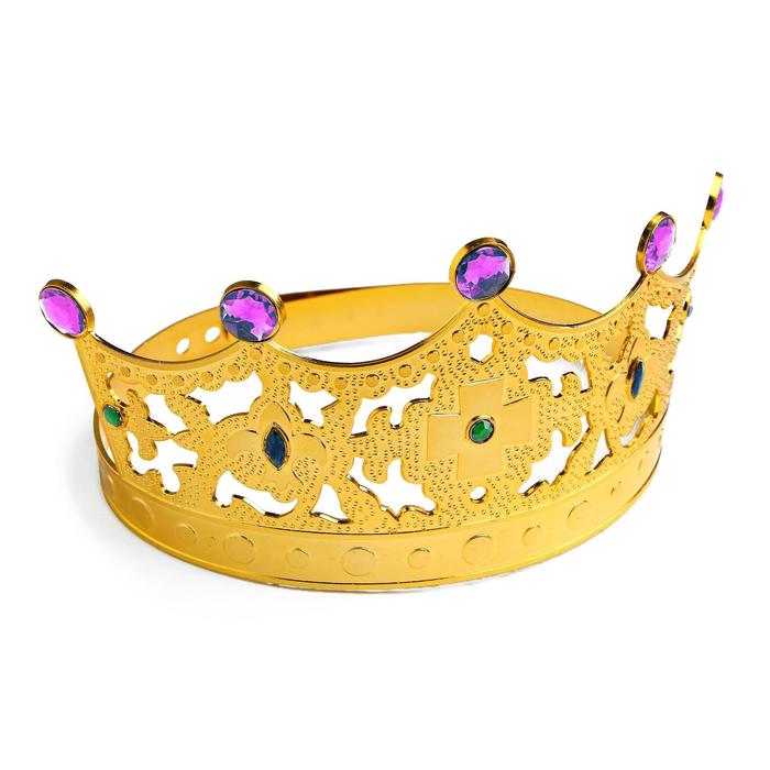Корона с камнями "Царица" золото