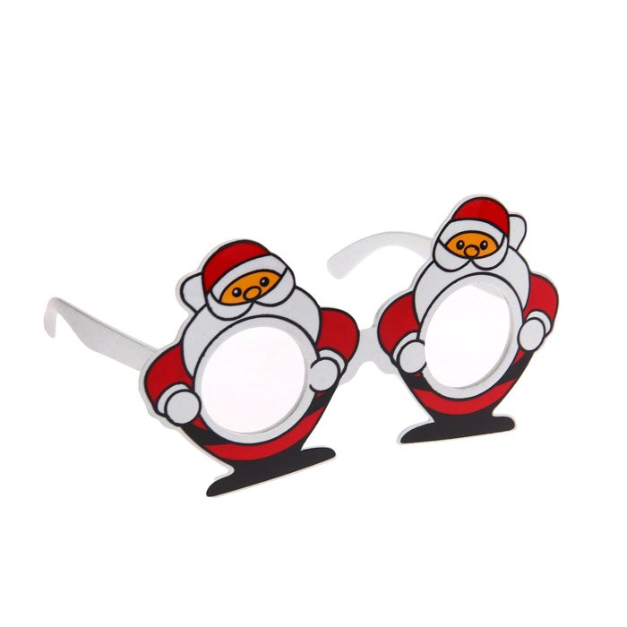 Карнавальные очки "Дед Мороз"