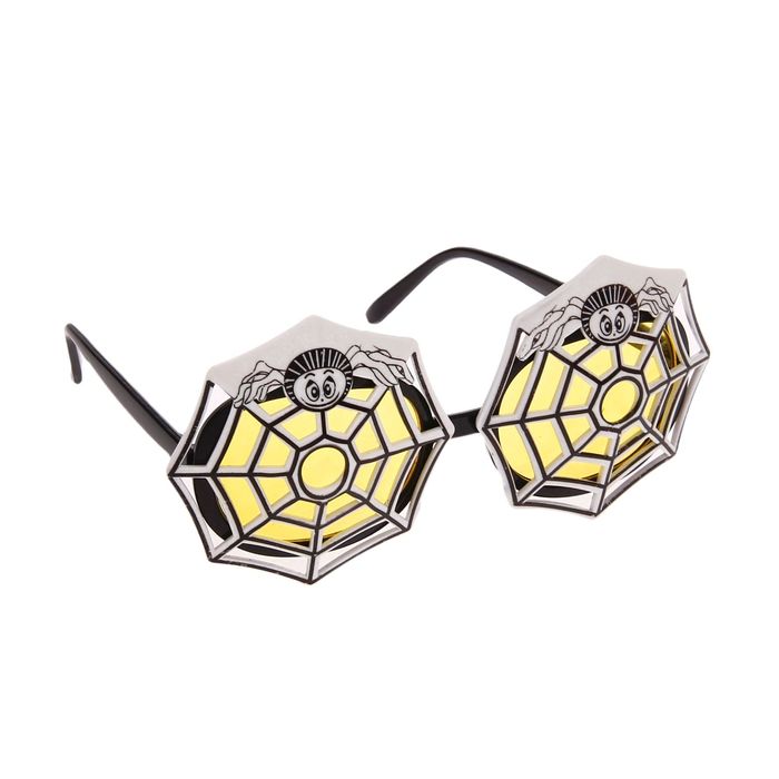 Очки карнавальные "Паутина",