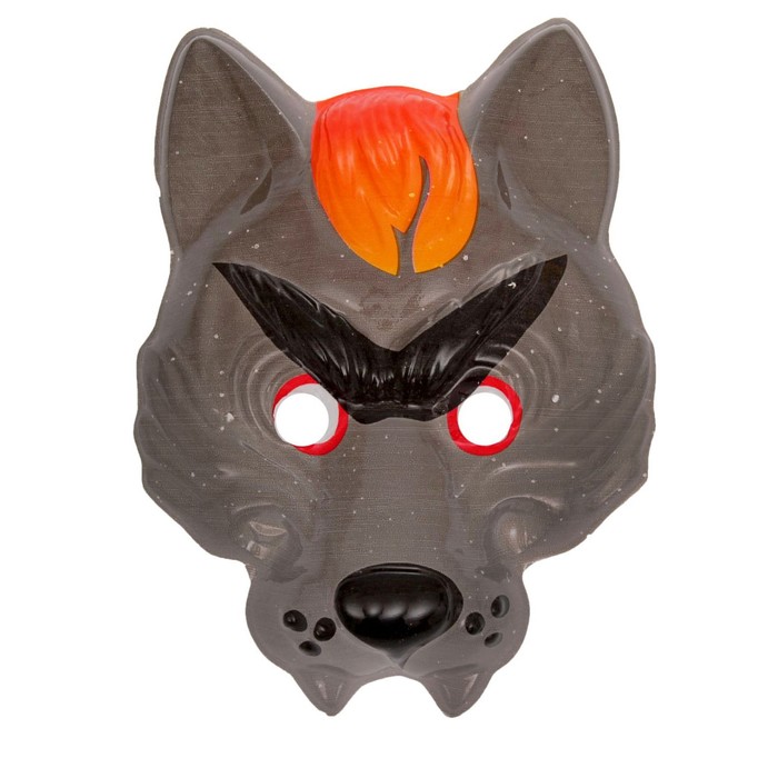 Карнавальная маска «Серый волк», на резинке