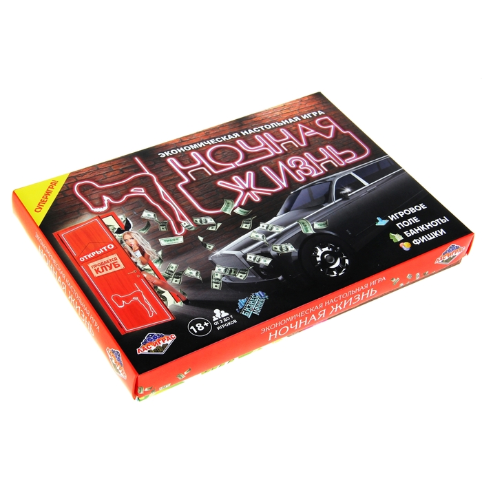 Игра экономическая бизнес мания "Ночная жизнь"
