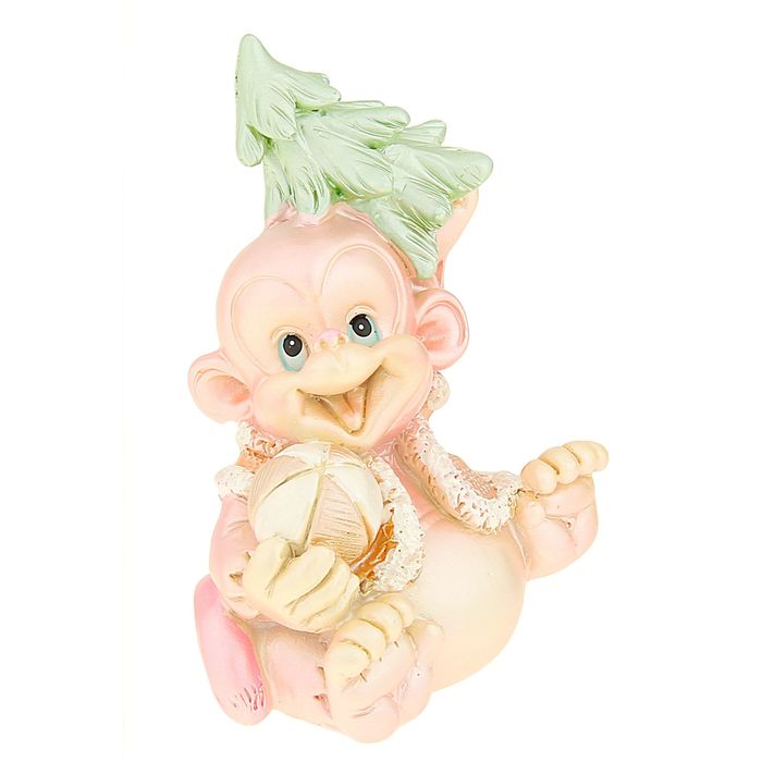 Сувенир "Обезьянка Милка новогодняя" МИКС