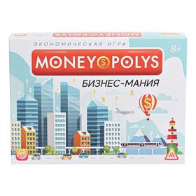 Экономическая игра «MONEY POLYS. Бизнес-мания», 8+ от Сима-ленд