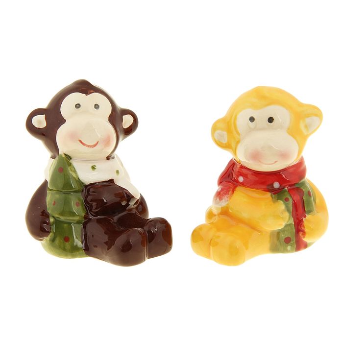 Сувенир "Обезьянка в шарфике" МИКС