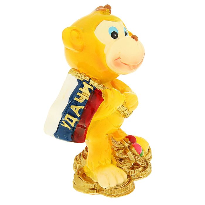 Сувенир "Обезьянка Милка удачливая" МИКС