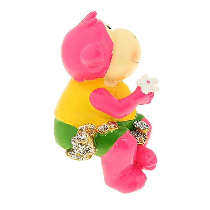 Сувенир "Обезьянка милашечка на монетках" МИКС