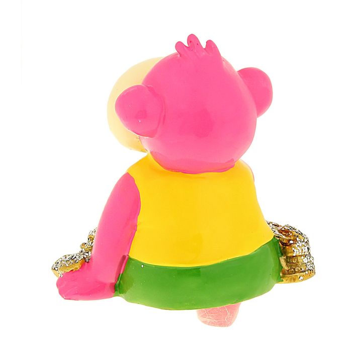 Сувенир "Обезьянка милашечка на монетках" МИКС