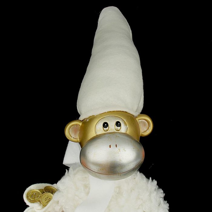 Сувенир "Обезьянка Снежок"
