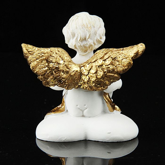 Сувенир "Ангелок Love" золотистый, МИКС