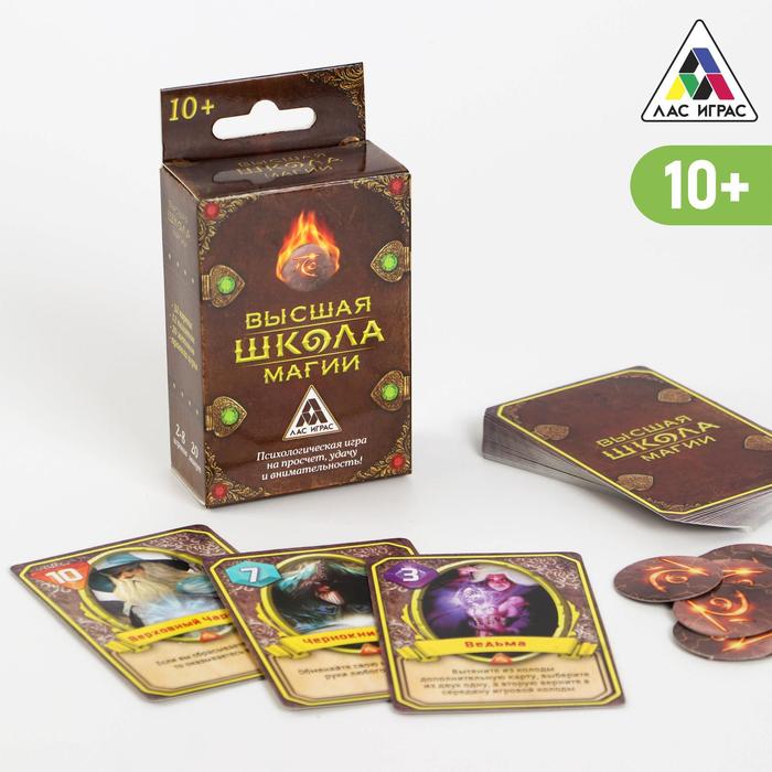 Настольная игра ролевая "Высшая школа магии"