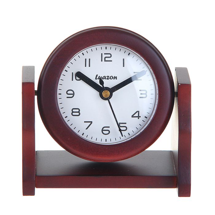 Часы &quot;Дерево, Круг&quot; на вращающейся подставке, сосна