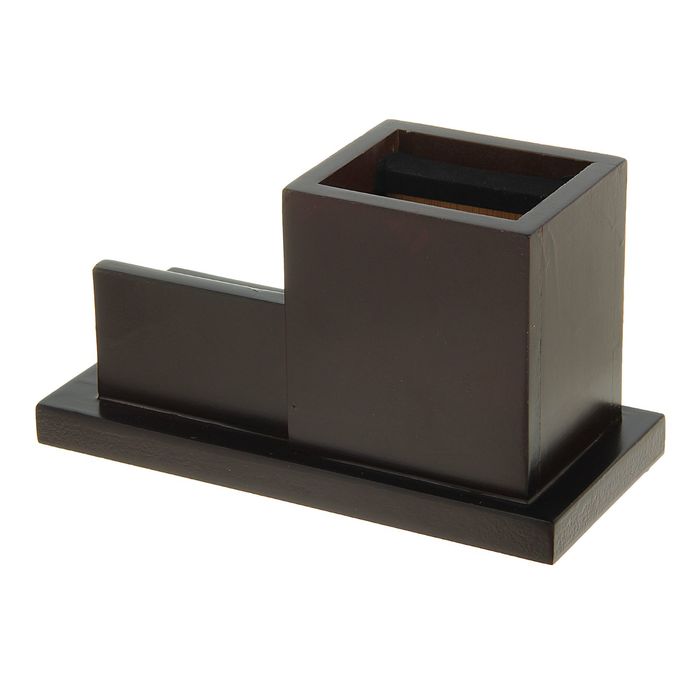 Набор настольный «Дерево»: часы, визитница, подставка для ручек