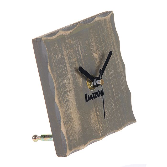 Часы настольные серии Дерево. Квадрат 10*10см