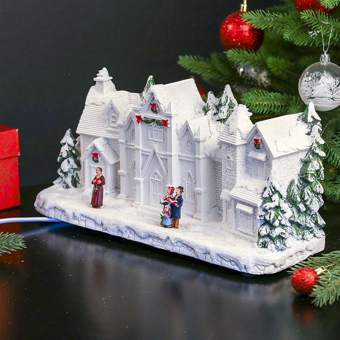 Сувенир - светильник "Ледовый дворец"