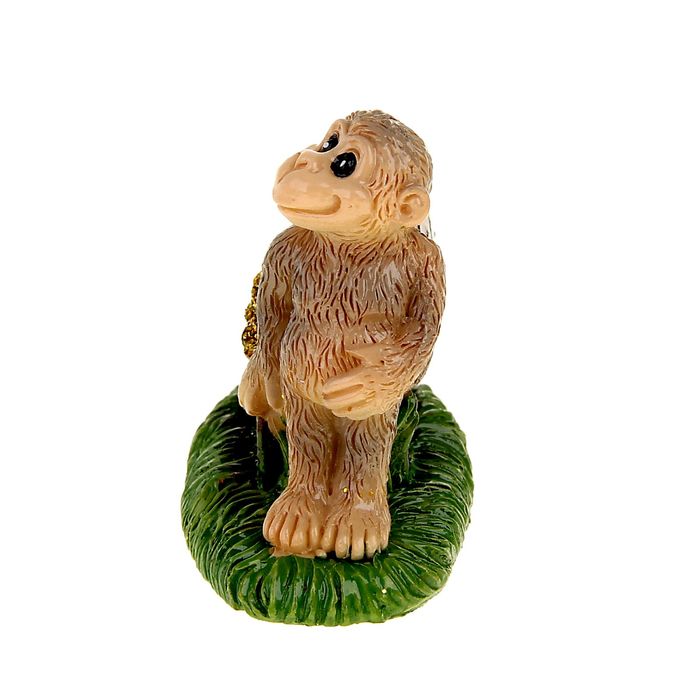 Сувенир "Обезьянка с кладом" МИКС