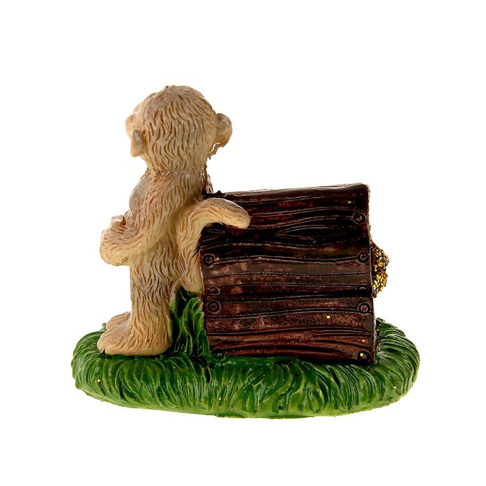 Сувенир "Обезьянка с кладом" МИКС