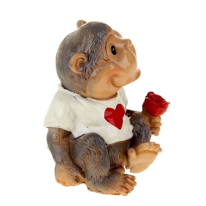 Сувенир "Романтичная мартышка" МИКС