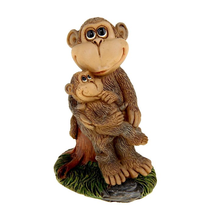 Сувенир "Обезьянка с малышом"