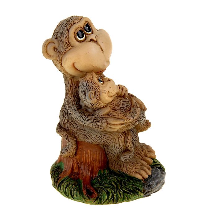 Сувенир "Обезьянка с малышом"