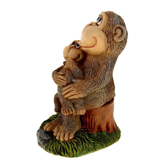 Сувенир "Обезьянка с малышом"