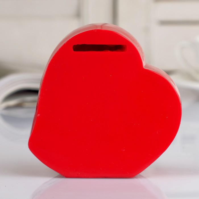 Копилка "Сердце с котятами"