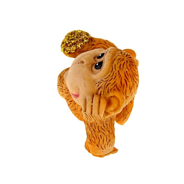 Сувенир "Обезьянка с монетами" МИКС