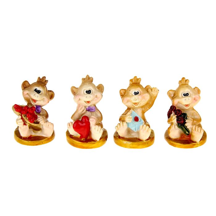 Сувенир "Весёлая мартышка" МИКС