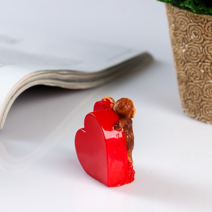 Сувенир "Обезьянка I love you" МИКС