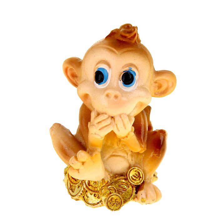Сувенир "Обезьянка обаяшка. Прятки" МИКС