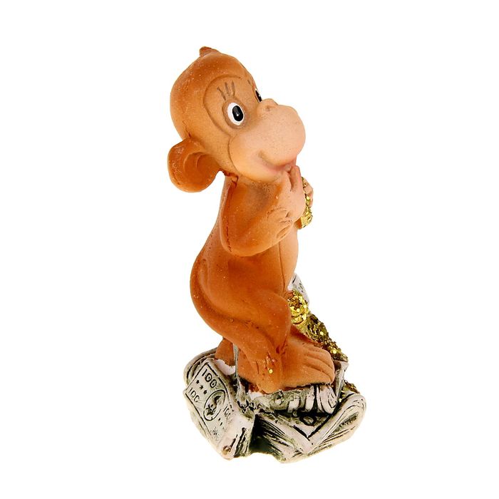 Сувенир "Обезьянка денежная" МИКС
