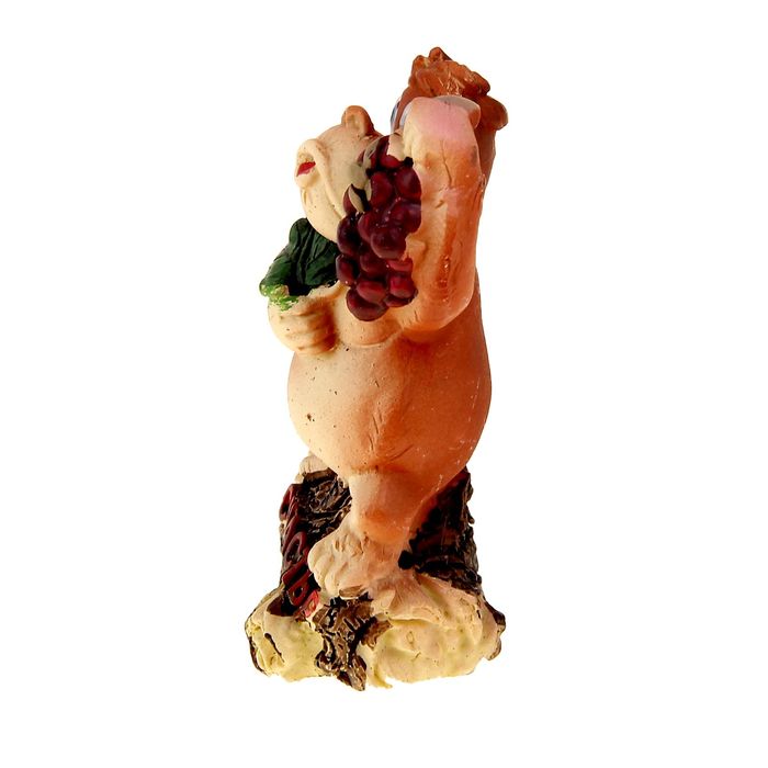 Сувенир "Обезьянка на бревне" МИКС