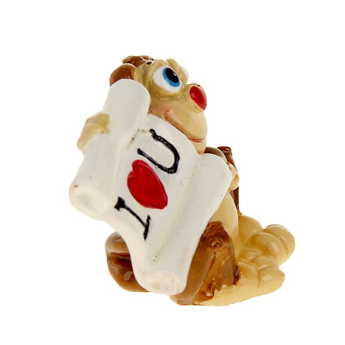 Сувенир "Влюбленная обезьянка" МИКС