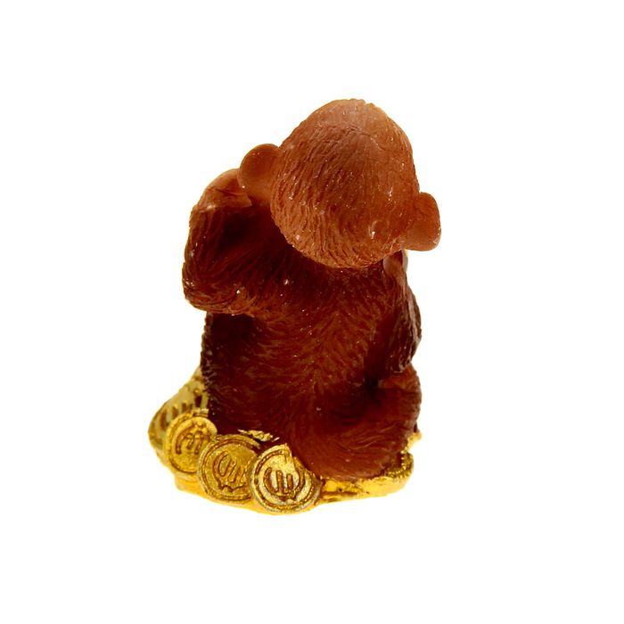 Сувенир "Кроха обезьянка с рублём" МИКС