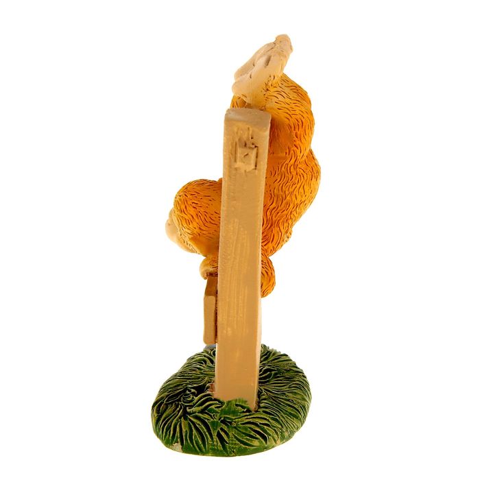 Сувенир "Обезьянка на указателе" МИКС