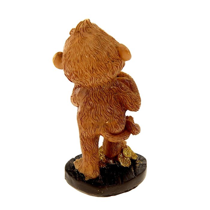 Сувенир "Мартышка кокетка с деньгами" МИКС