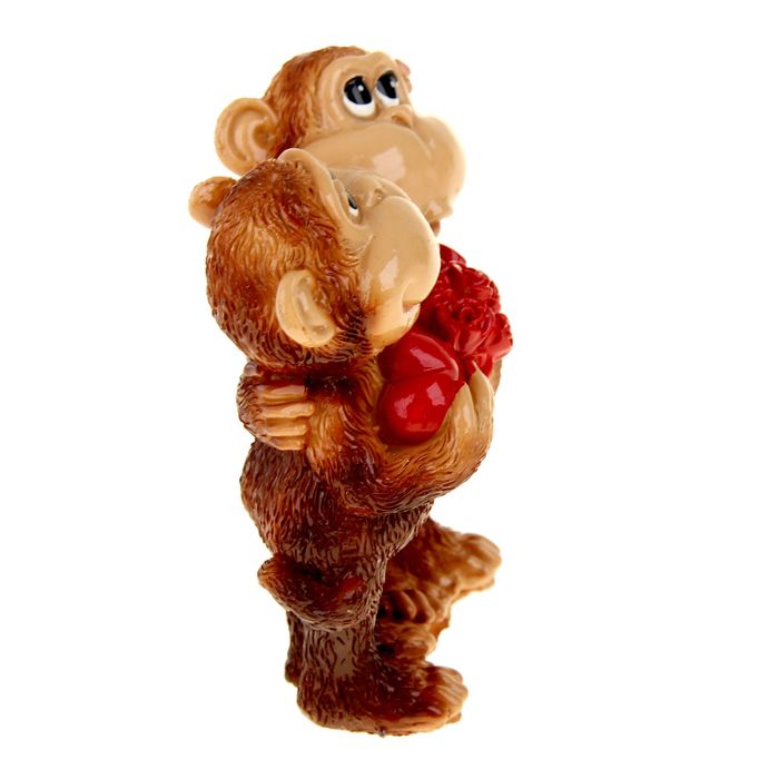 Сувенир "Парочка обезьянок" МИКС