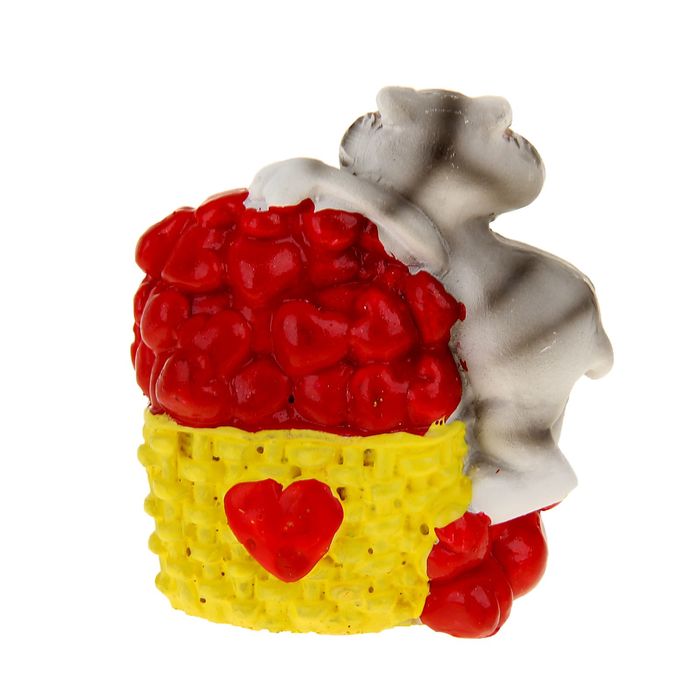 Сувенир "Котик с подарком" МИКС