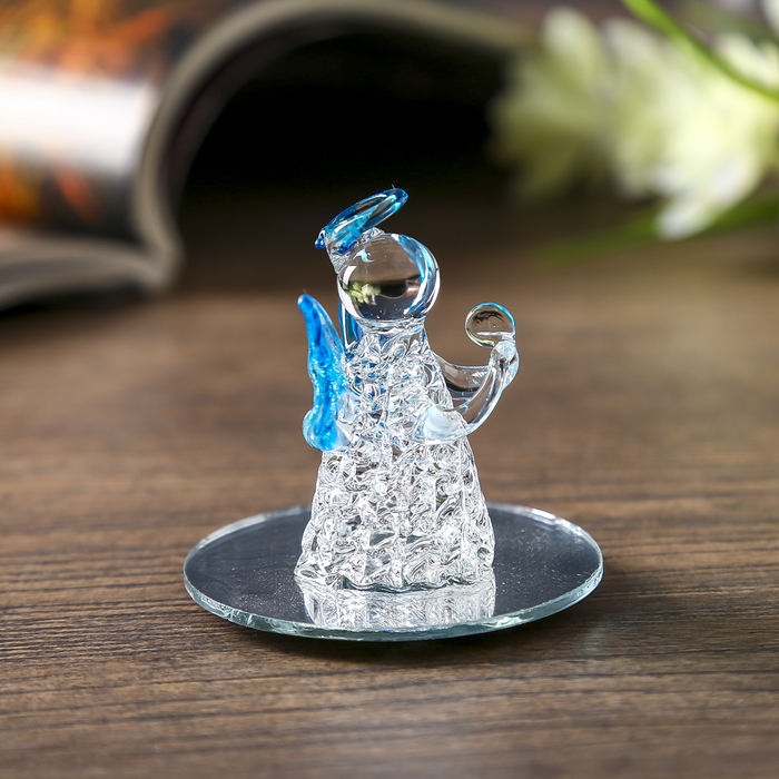 Сувенир-ангел "Юбочка сеточкой" на зеркале