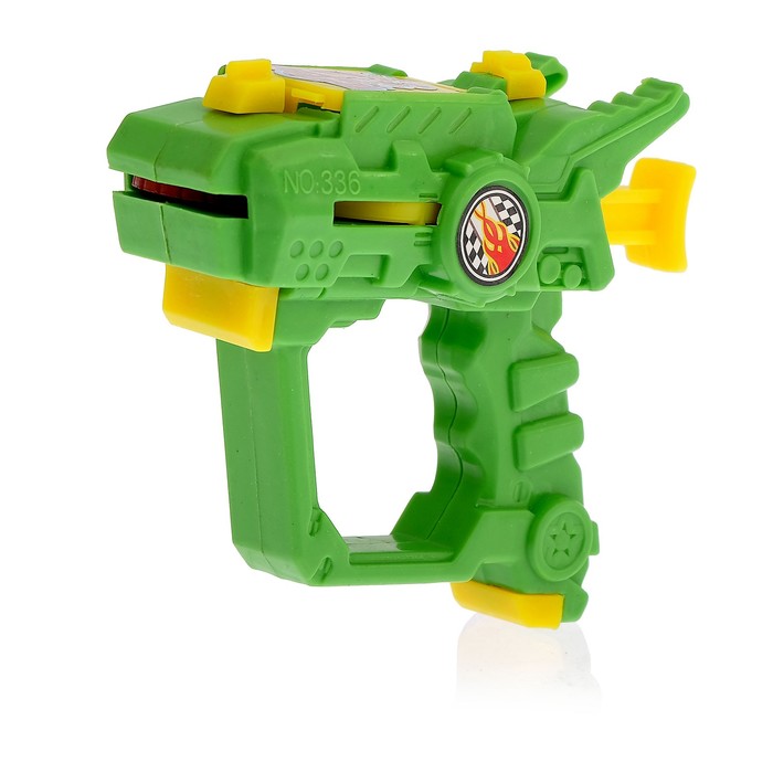 Пистолет "Дискомет", стреляет дисками, цвета МИКС