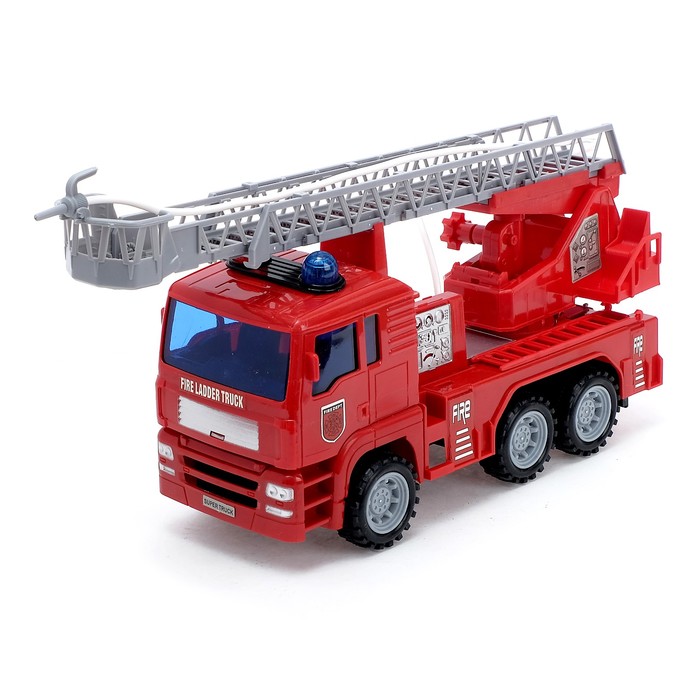 Игровой набор "Пожарные", инерционная машина, стреляет водой + 25 аксессуаров