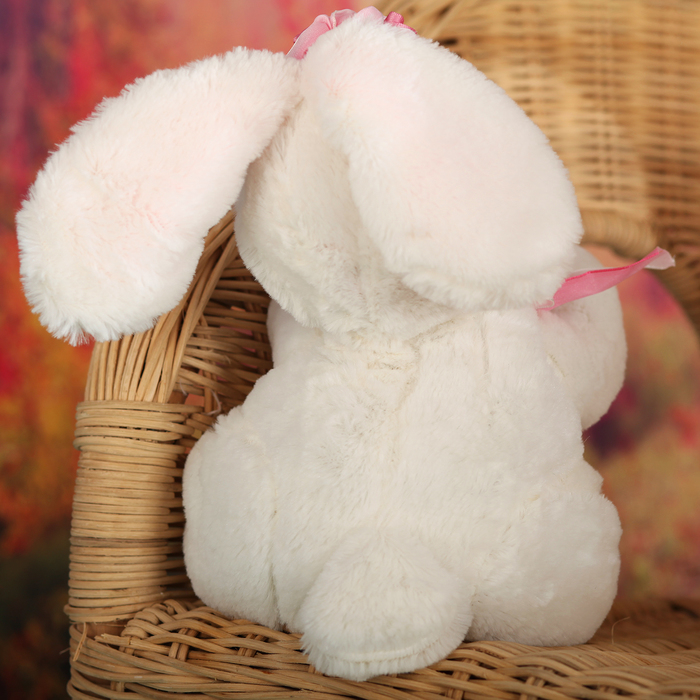 Кукла коллекционная керамика "Малыш в костюме зайчика сидит"