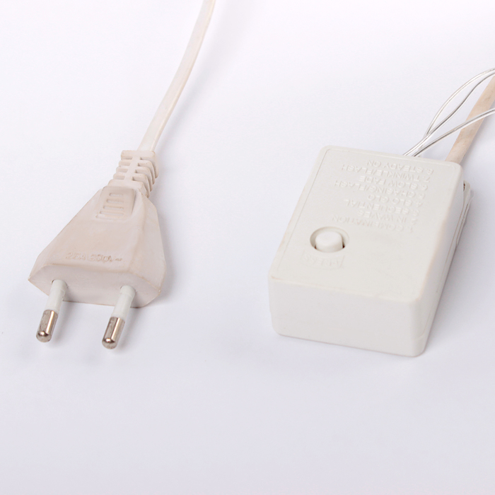 Фигура акрил. "Мишка" 16,5х21х26 см, 220V, 30 LED, контроллер 8 режимов, БЕЛЫЙ