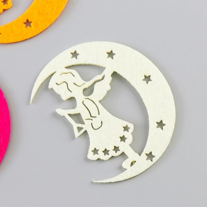 Декор для творчества "Луна" (набор 6 шт)