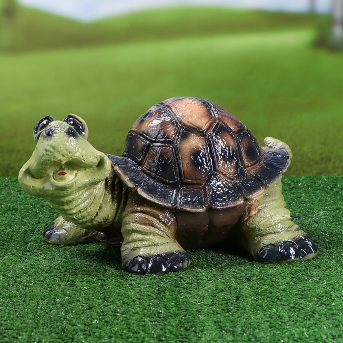 Садовая фигура "Улыбающаяся черепаха"