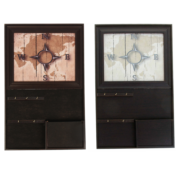 Ключница-фоторамка "Карта"