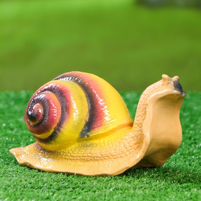 Садовая фигура "Улитка" малая, микс