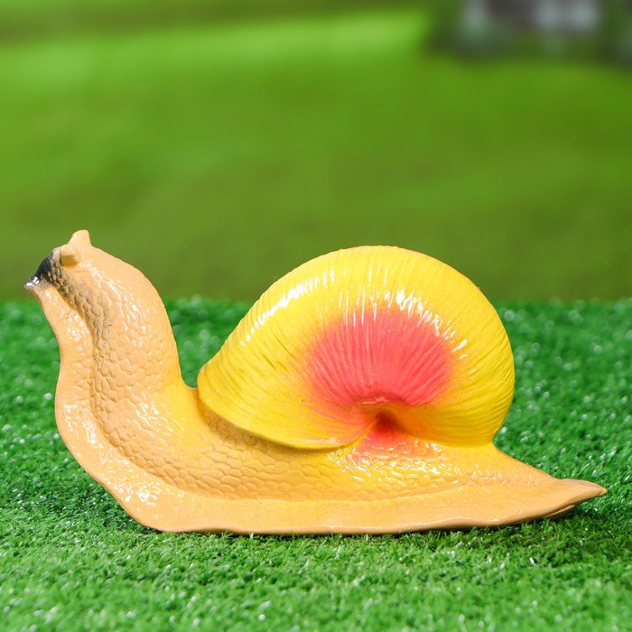 Садовая фигура "Улитка" малая, микс