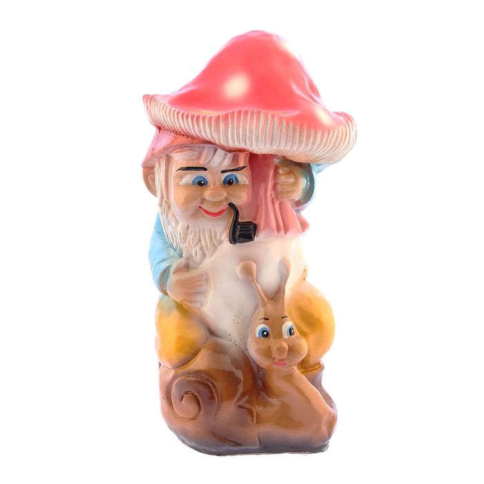 Садовая фигура "Гном-лесник", 40 см
