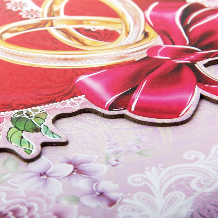 Фотоальбом с наклейками в подарочной упаковке "Наша свадьба", 10 листов