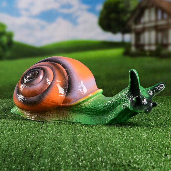 Садовая фигура "Улитка" большая, микс